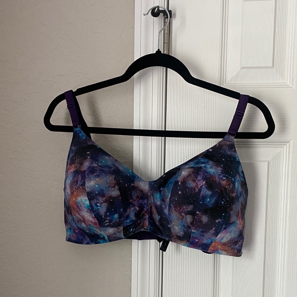 Torrid Multicolor Galaxy Print Wireless Bra